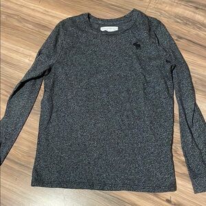 Abercrombie Kids Dark Gray Long Sleeve Tee